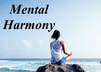 Yoga woman clothing in white meditation at the seaside cliff edge